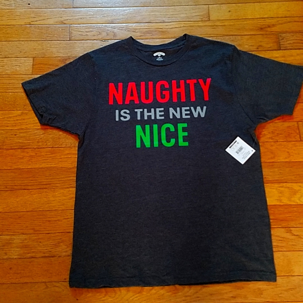 5 for $20Christmas graphic T, size M 38-40, THE NEW NICE, Be ready for next year